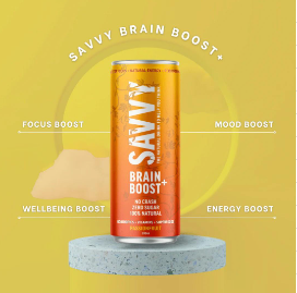 Savvy Brain Boost Lemon Lime 