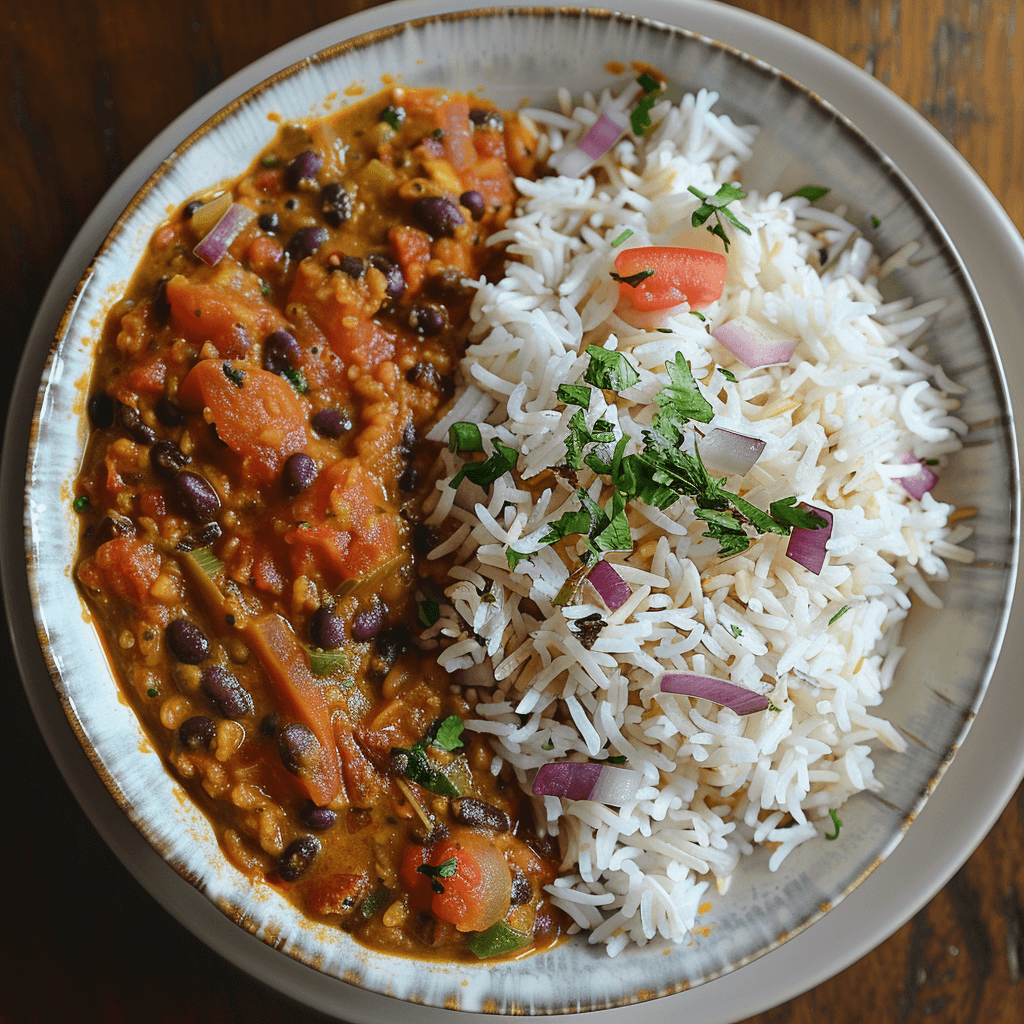 Daal Makhani with Jeera Rice