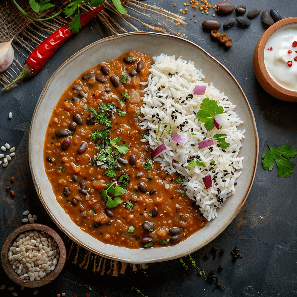 Daal Makhani with Jeera Rice